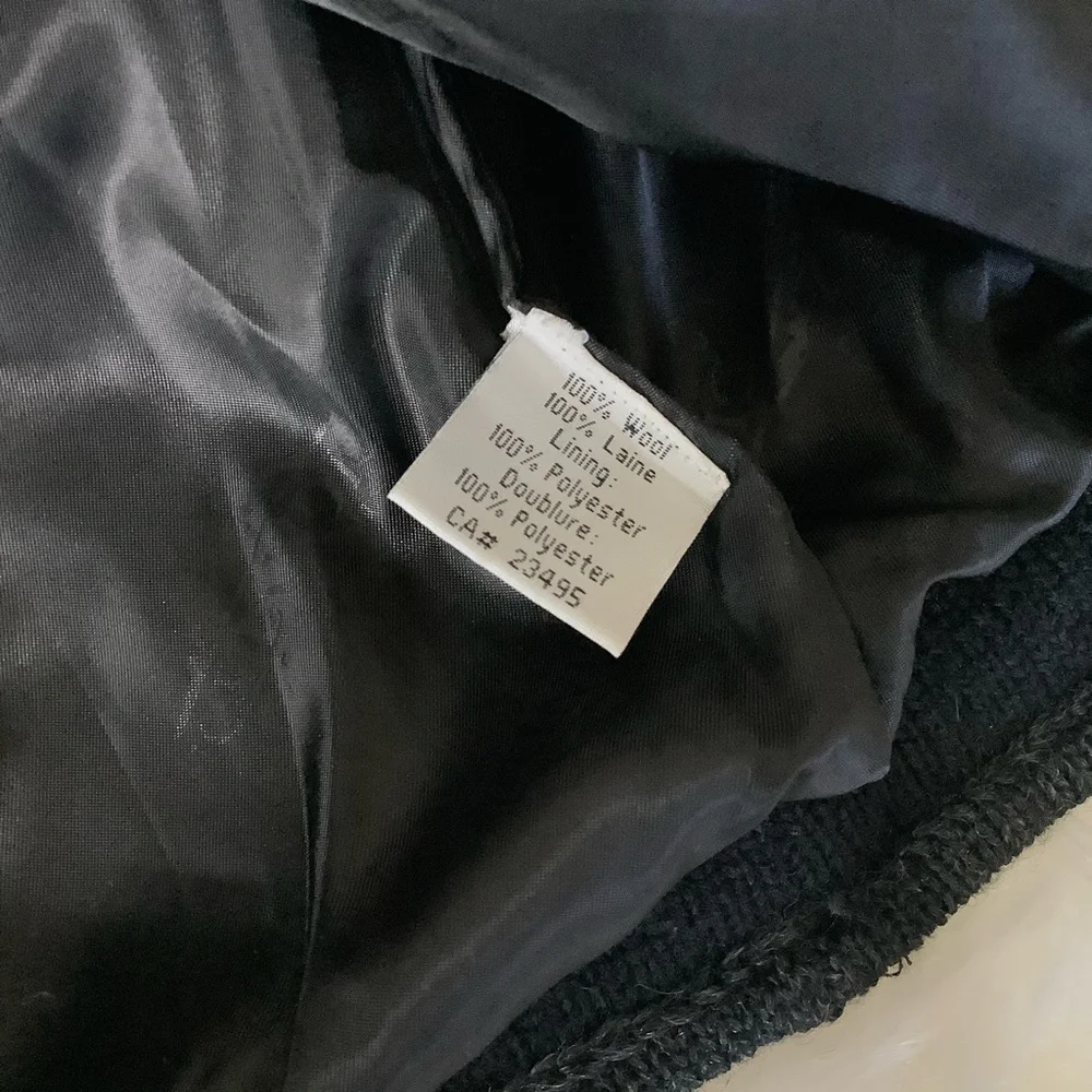 Icelandic Design 100% Wool Full Zip Fair Isle Floral Embroidered Jacket Womens M - Picture 10 of 13